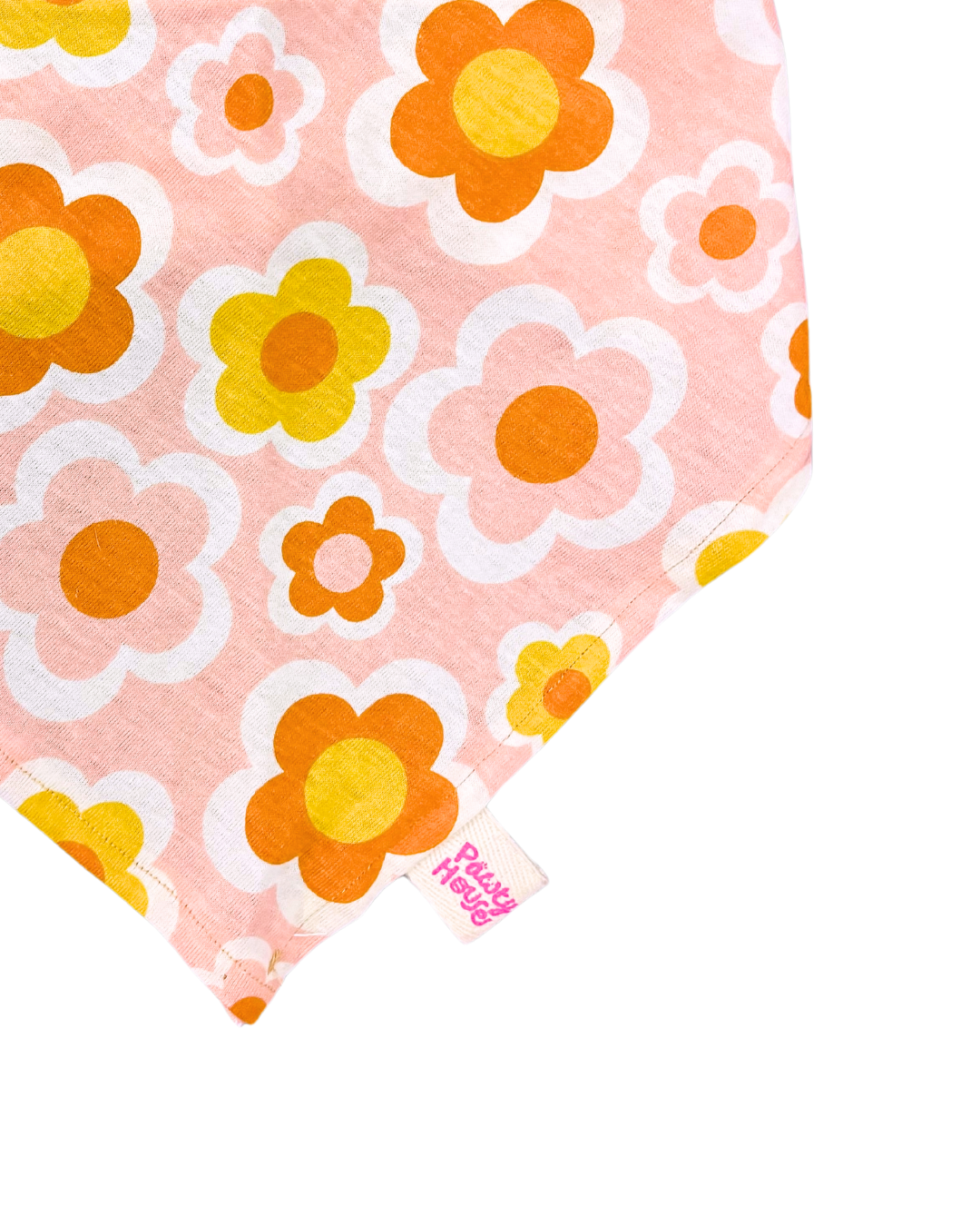 Groovy Flowers Dog Bandana
