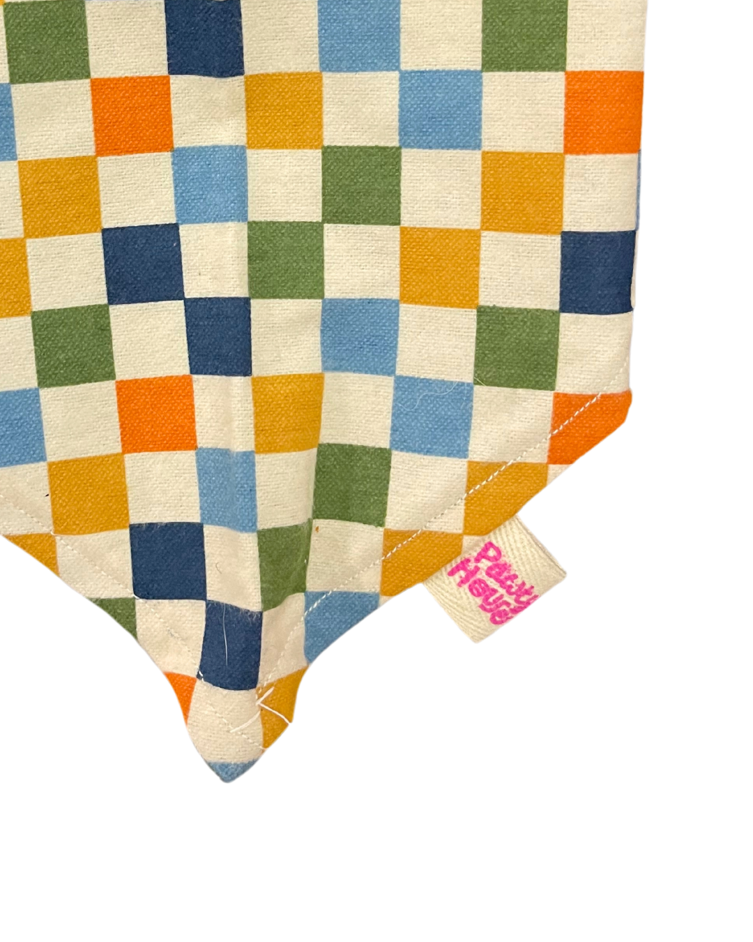 Autumn Checkered Dog Bandana