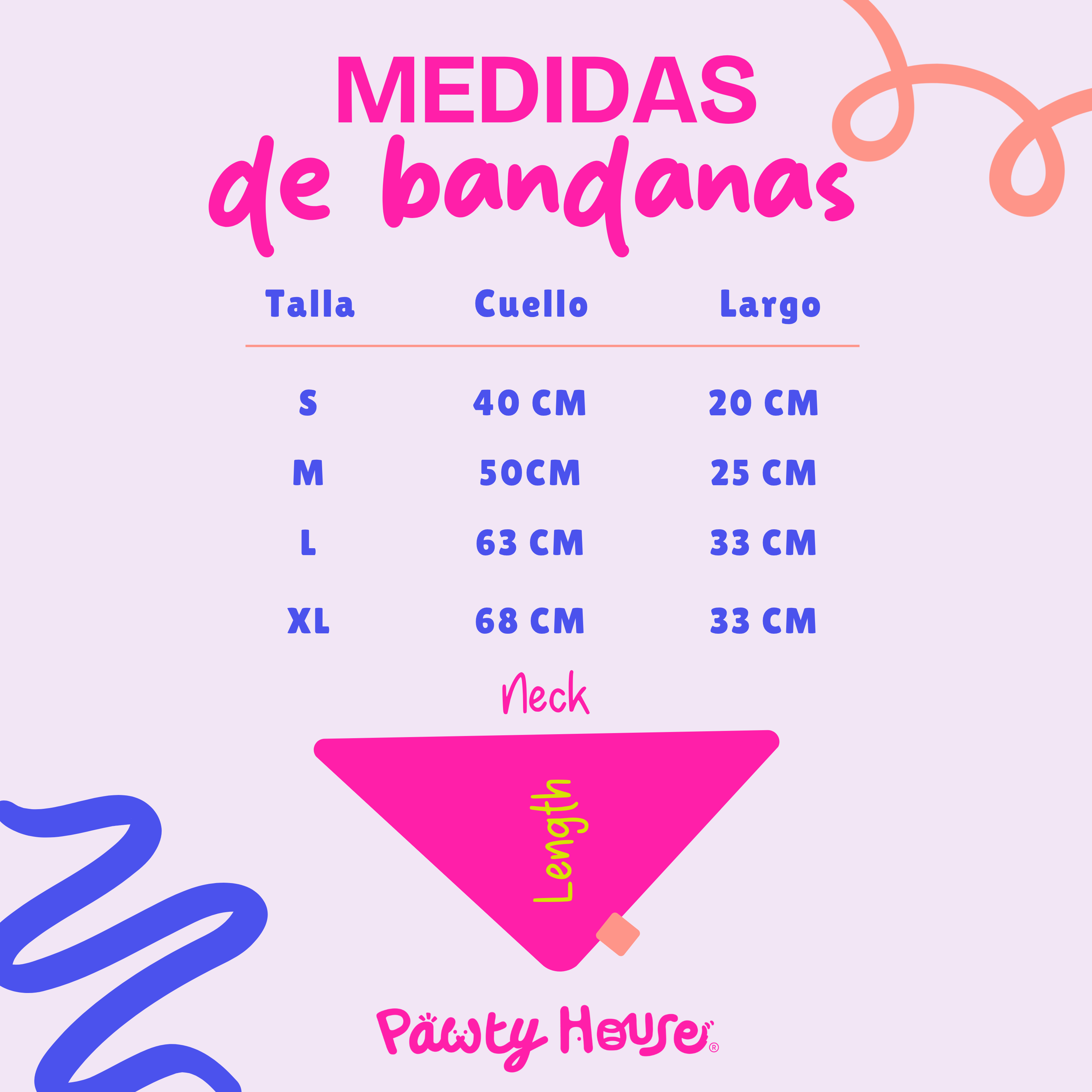 Bluey & Bingo Bandana para mascotas