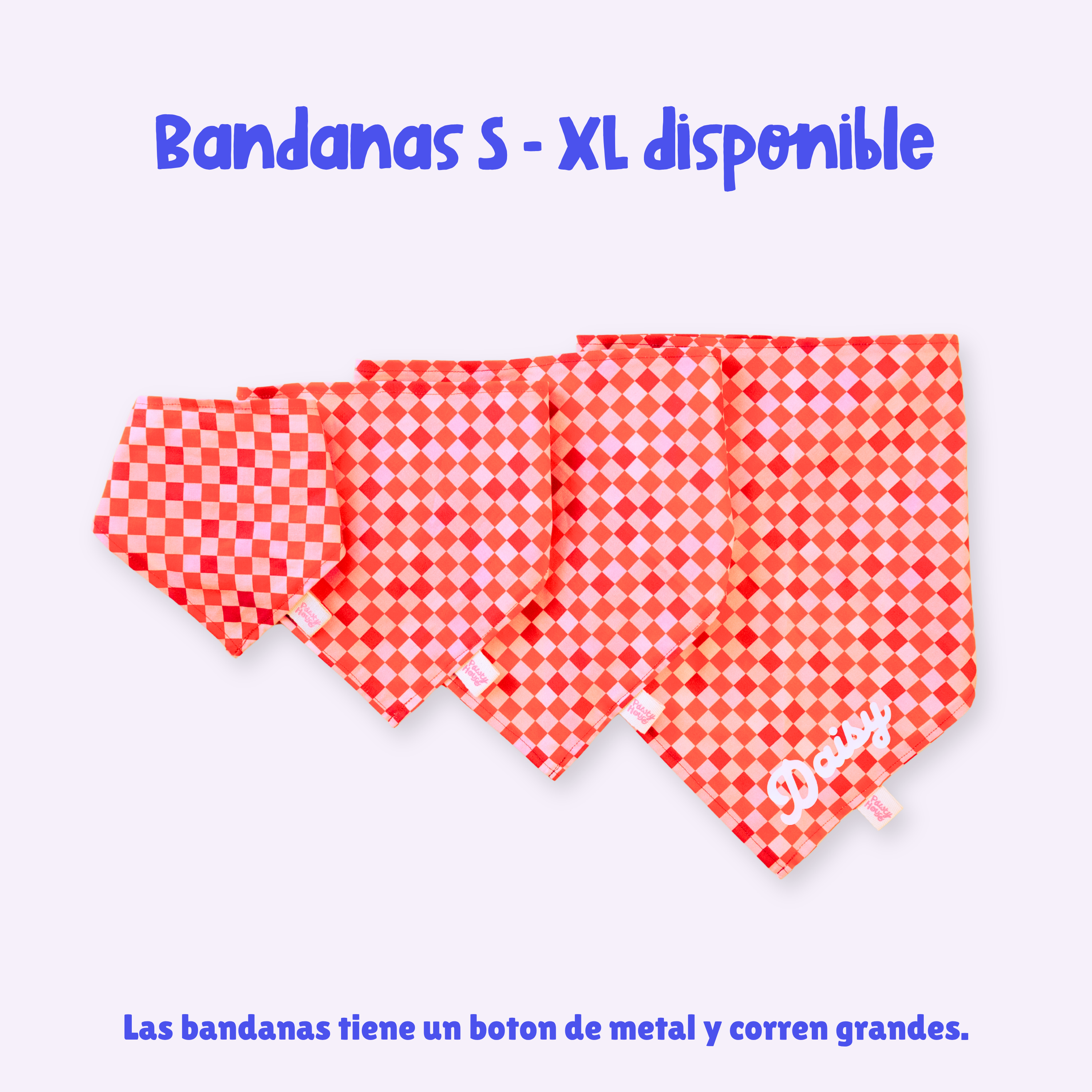 Bluey & Bingo Bandana para mascotas