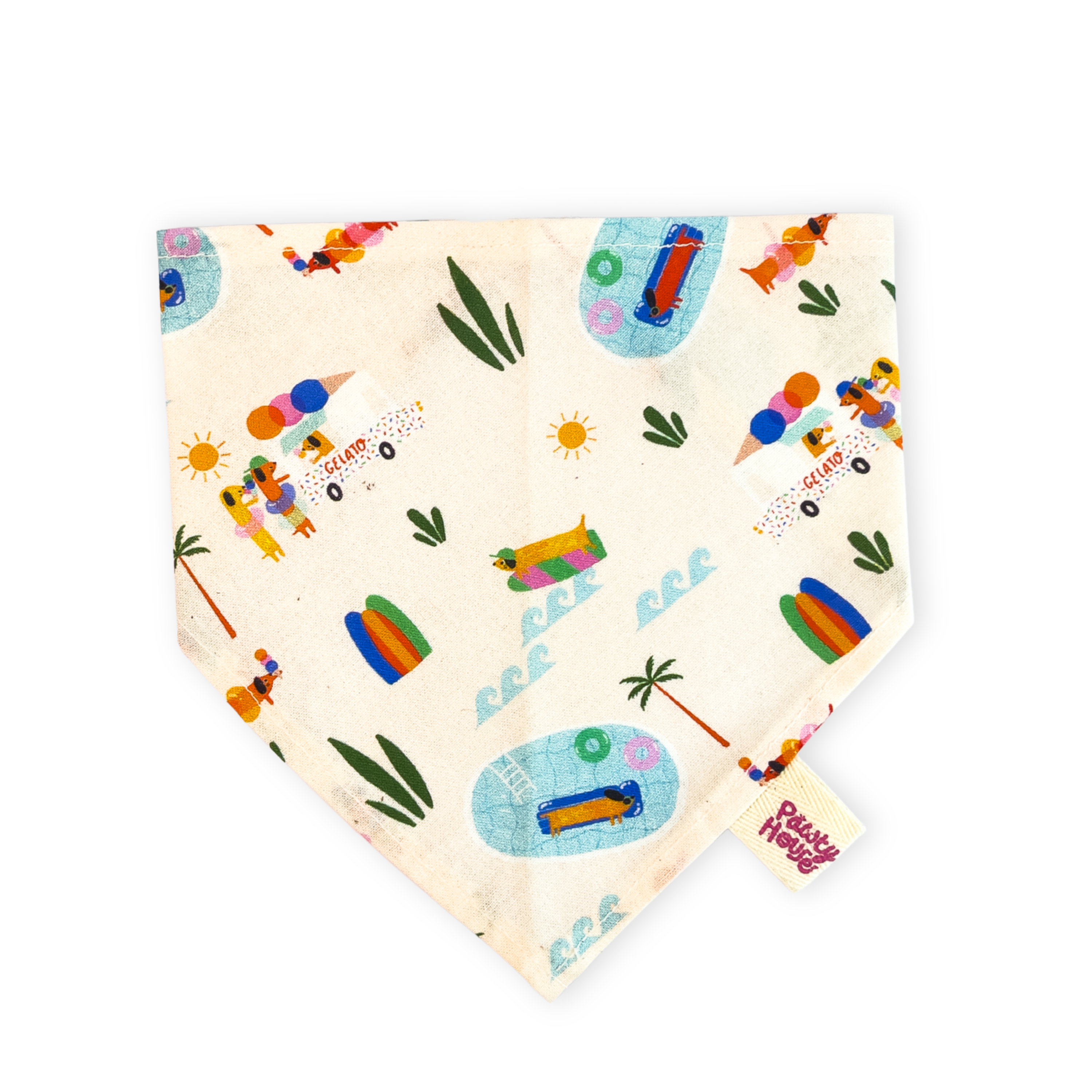 Pool Pawty Bandana para mascotas