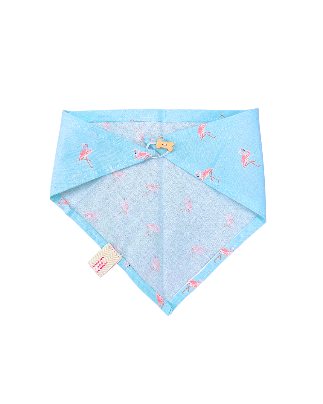 Tropical Flamingo Dog Bandana