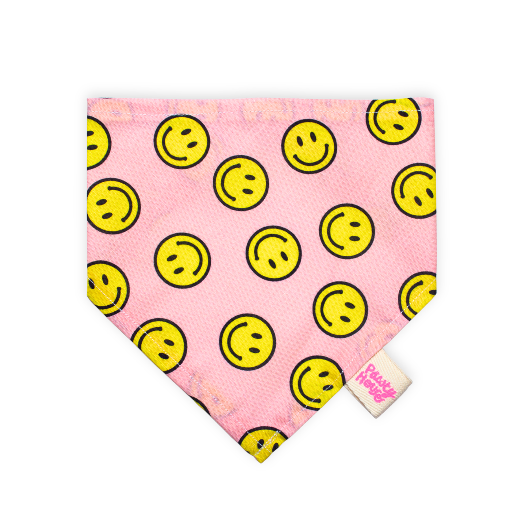 Smiley Bandana para mascotas