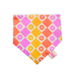 Groovy Flowers Bandana para mascotas